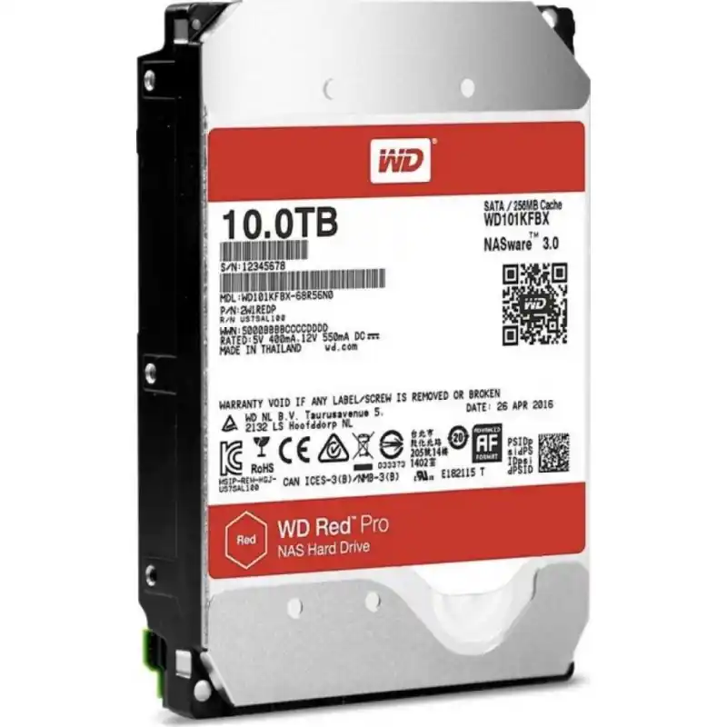 HDD WD Red PRO, 10TB, 7200RPM, SATA III Cumpără online