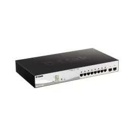 D-Link DGS-1210-10MP switch-uri Gestionate L2/L3 Gigabit Ethernet (10/100/1000) Power over Ethernet (PoE) Suport Negru Ieftin
