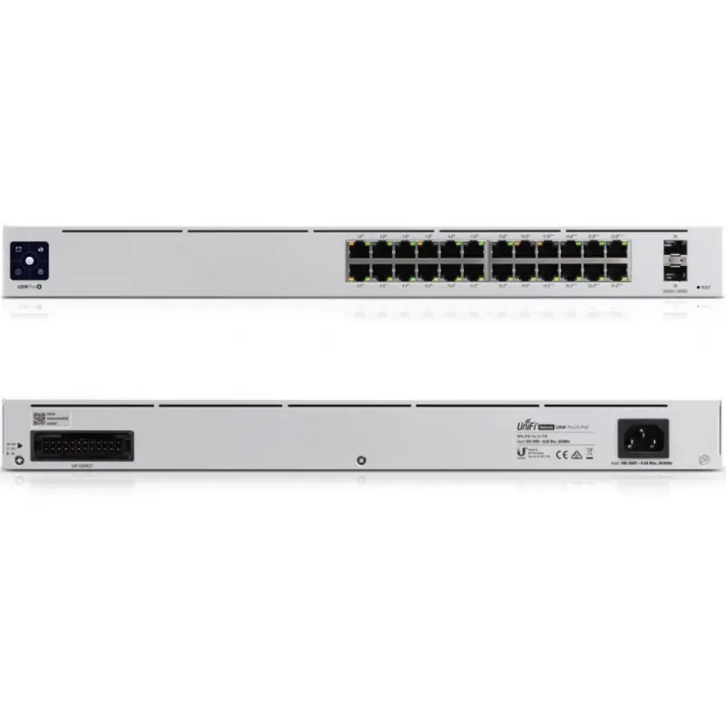 Ofertă Switch Ubiquiti UniFi PRO USW-PRO-24-POE, 24 port, 10/100/1000 Mbps