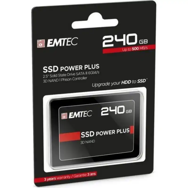 SSD Emtec X150, 240GB, SATA 2.5, R/W speed 520MBs/5000MBs Chilipir