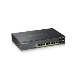 Zyxel GS2220-10HP-EU0101F switch-uri Gestionate L2 Gigabit Ethernet (10/100/1000) Power over Ethernet (PoE) Suport Negru Chilipir