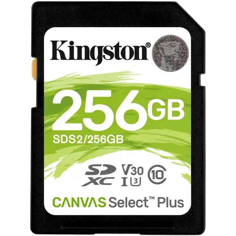 Card de Memorie SDXC Kingston Canvas Select Plus, 256GB, Class 10 Cel mai vândut