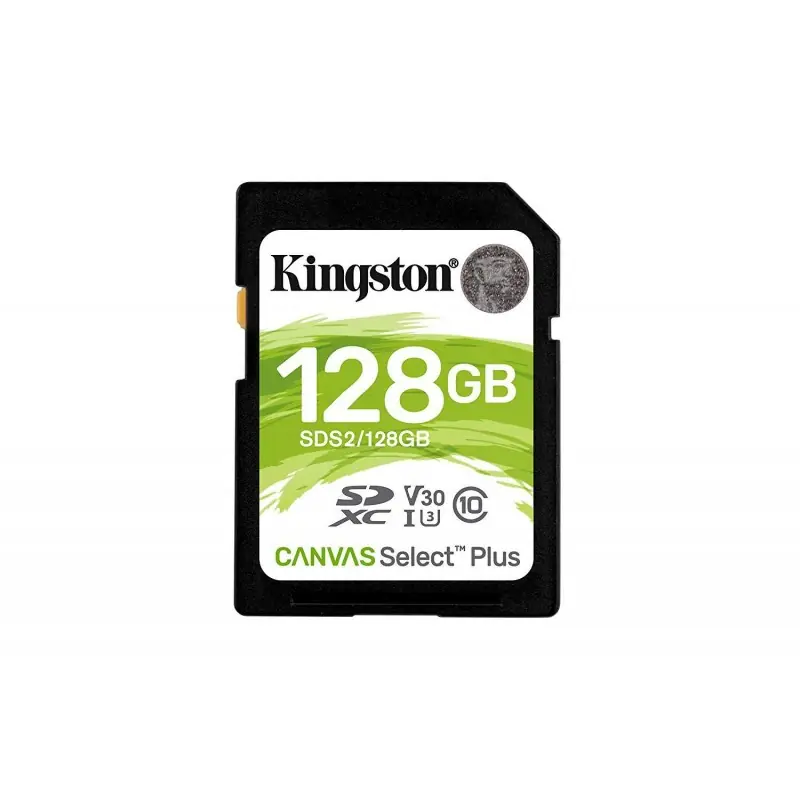 Livrare gratuită Card de Memorie SDXC Kingston Canvas Select Plus, 128GB, Class 10