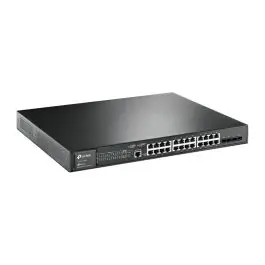 Lichidare de stoc TP-Link JetStream TL-SG3428MP switch-uri Gestionate L2+ Gigabit Ethernet (10/100/1000) Power over Ethernet (PoE) Suport 1U Negru