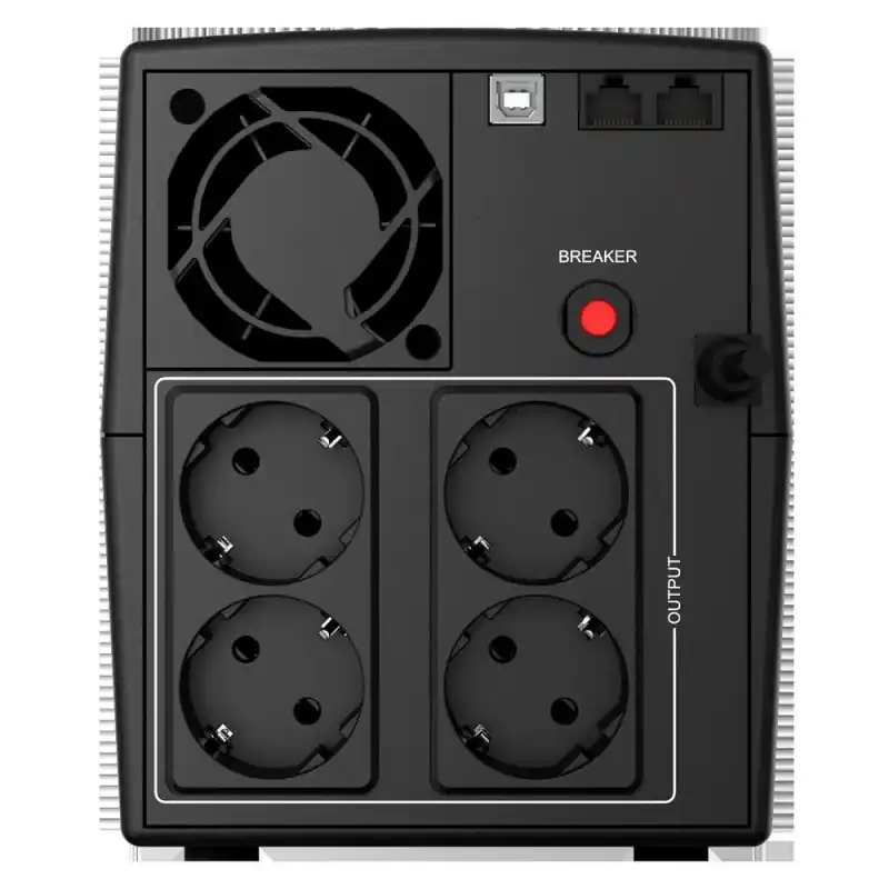 UPS nJoy Keen 2000 USB UPLI-LI200KU-CG01BCapacity 2000 VA / 1200 W Simulated sinewave Lichidare de stoc