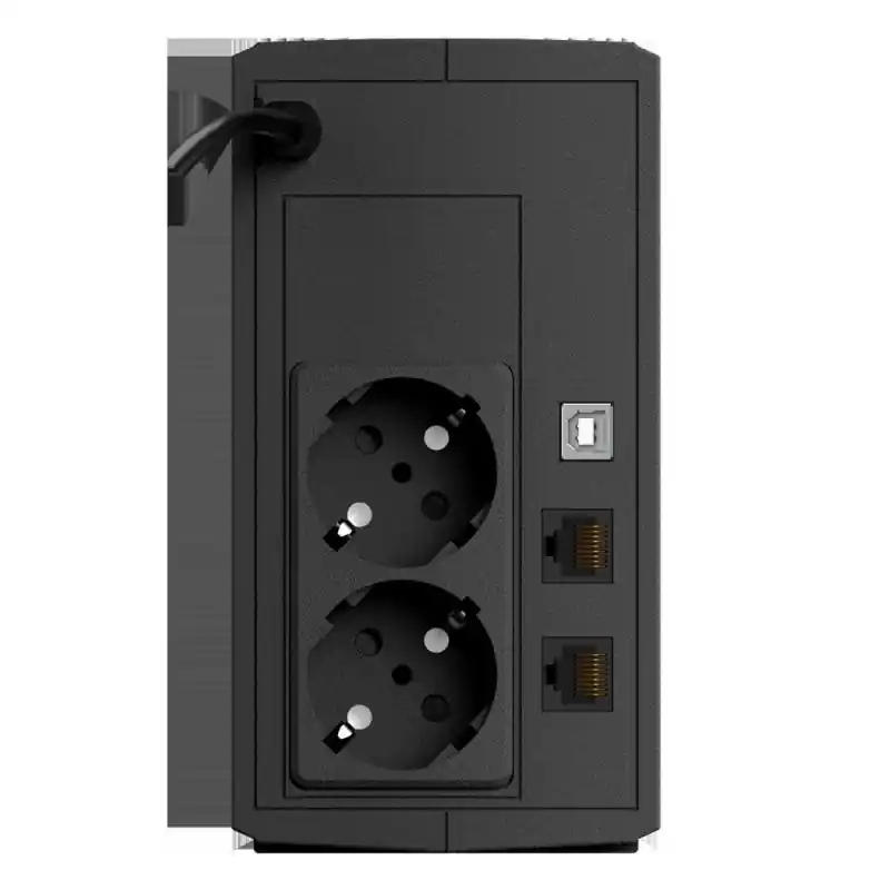UPS NJOY Keen 800, 800VA/480W, Line-interactive, 2 Prize Schuko cu Protectie, Repornire Automata, Reglaj Automat al Tensiunii Lichidare de stoc