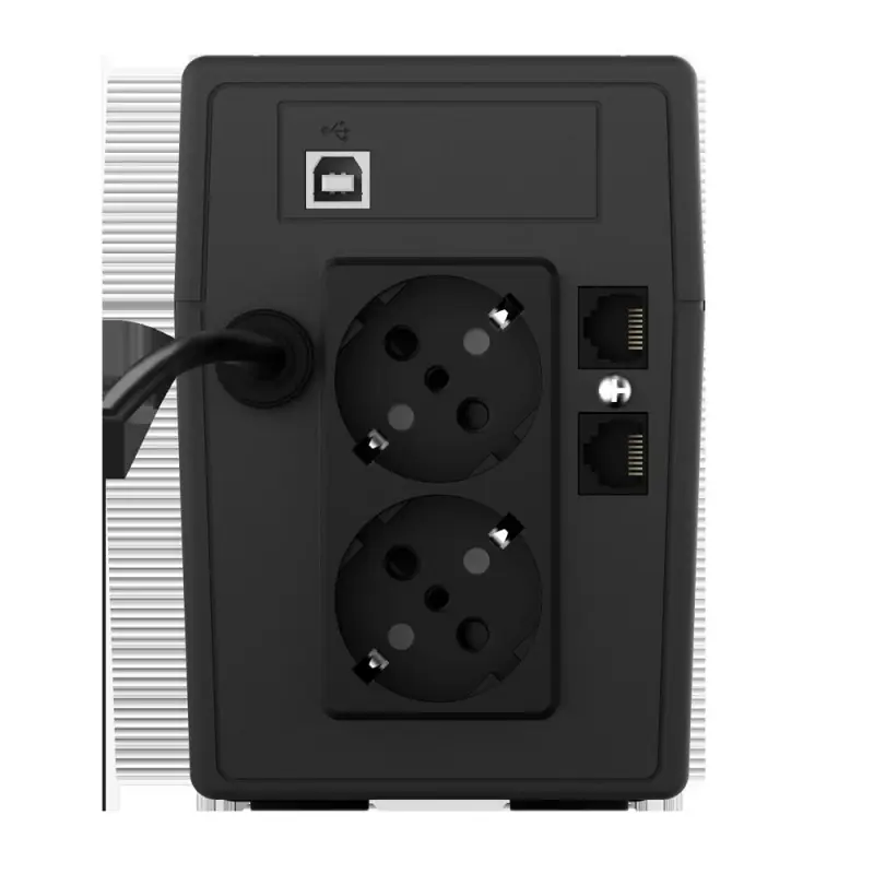 Retur ușor UPS nJoy Cadu 650, 650VA/360W, Afisaj LCD cu ecran tactil, 2 x prize Schuko