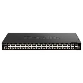 D-Link DGS-1520-52 switch-uri Gestionate L3 10G Ethernet (100/1000/10000) 1U Negru Lichidare de stoc