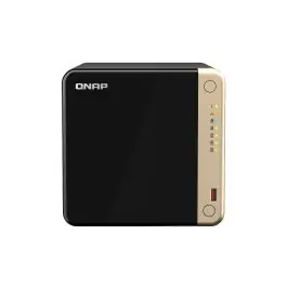 QNAP TS-464 NAS Tower Intel® Celeron® N5095 8 Giga Bites DDR4 0 TB QNAP QTS Negru Expediere rapidă