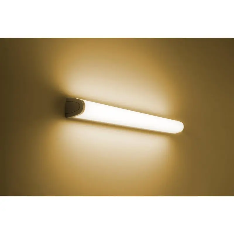 Aplica LED Philips Linea Volga, 11W, 790 lm, lumina calda (3000K), IP20 ,55cm, Gri Livrare expres