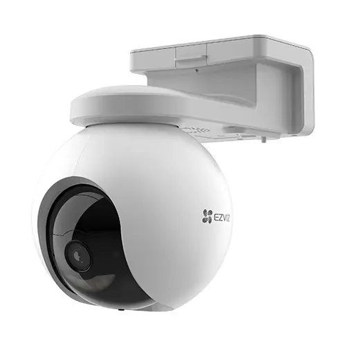 Camera IP Pan&Tilt EZVIZ de exterior, conectivitate 4G, baterie 10.400 mAh, rezolutie 2K+, Audio bidirectional, GPS, accepta SDcard CS-EB8-4G-2K(Type-C) Promoție