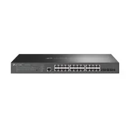 Cel mai vândut TP-Link Omada SG3428XPP-M2 switch-uri Gestionate L2+ 2.5G Ethernet (100/1000/2500) Power over Ethernet (PoE) Suport 1U Negru