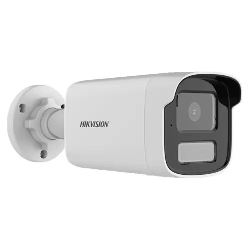 Dual Light - Camera IP, 8MP, lentila 4.0mm, IR 50m, WL 50m, Mic, PoE - HIKVISION DS-2CD1T83G2-LIUF-4mm Reducere de preț