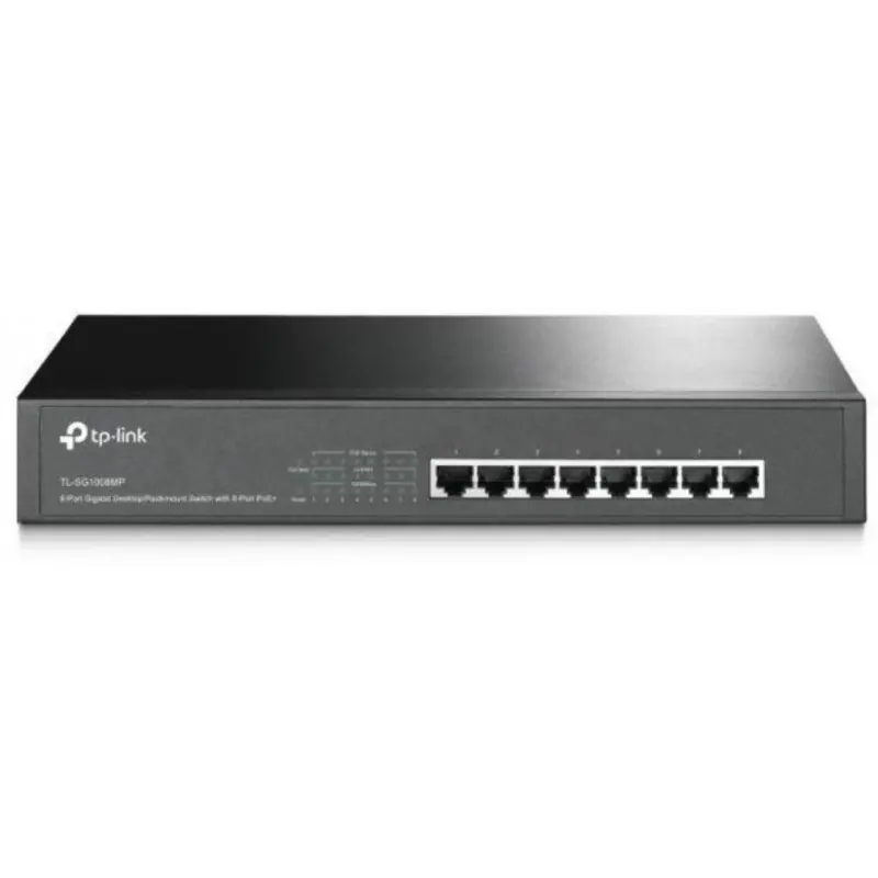 Switch TP-Link TL-SG1008MP, 8 port, 10/100/1000 Mbps Mai ieftin