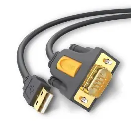 Preț mic Ugreen 20222 adaptor pentru cabluri video 2 m RS-232 USB Tip-A