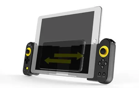 Preț redus Controler de jocuri wireless iPega Double Spike cu suport pentru smartphone