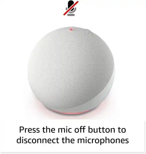 Doar azi Amazon Echo Dot 5, with Alexa, White