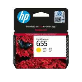 Disponibil imediat HP Cartuş de cerneală Ink Advantage original 655 Galben