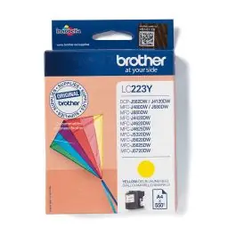 Brother LC223Y cartușe cu cerneală 1 buc. Original Galben Disponibil imediat