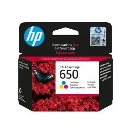 HP Cartuş de cerneală Ink Advantage original 650 Tri-color Ofertă de sezon