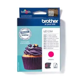 Brother LC123M cartușe cu cerneală 1 buc. Original Magenta Ofertă exclusivă
