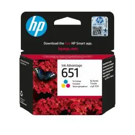 HP Cartuş de cerneală original 651 Ink Advantage Tricolor Comandă acum