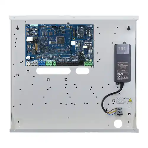 Plată securizată Kit centrala efractie SERIA PRO, 8 zone extensibila la 248 zone, 32 partitii, Grad 3 - DSC HS3248-KIT1EN