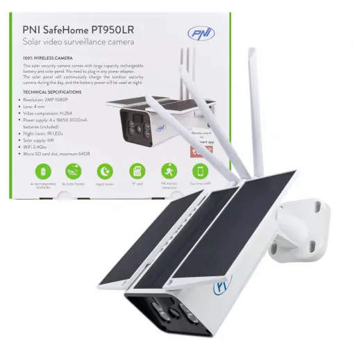 Ofertă de sezon PNI CAMERA SUPRAVEGHERE P.SOLAR PT950LR