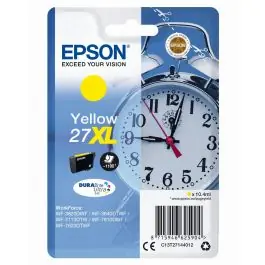 Epson Alarm clock Singlepack Yellow 27XL DURABrite Ultra Ink Chilipir