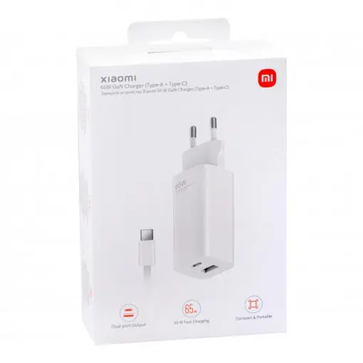 Xiaomi Mi 65W GaN Charger,USB-A,USB-C,Wh Comandă acum