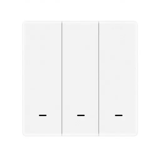 Buton wireless Zigbee TUYA 3 canale alb Cumpără online