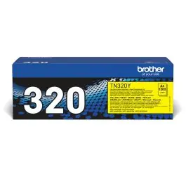 Promoție Brother TN-320Y cartuș toner 1 buc. Original Galben