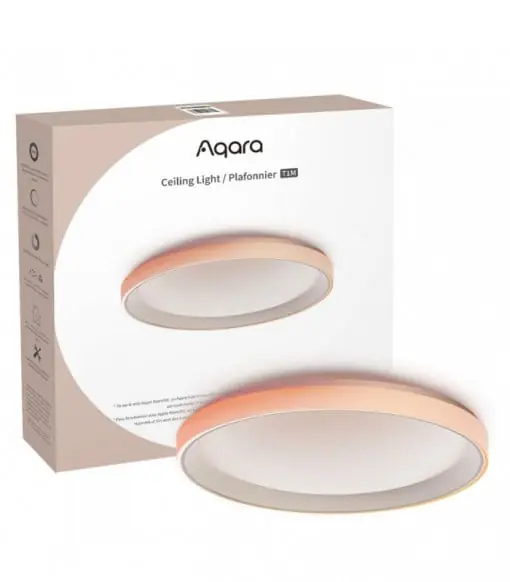 Aqara Ceiling Light T1M ( Plafoniera inteligentă | RGBIC, Zigbee, Matter ) Nu rata