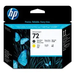 HP Cap de imprimare DesignJet 72 Negru mat şi Galben Ofertă de sezon