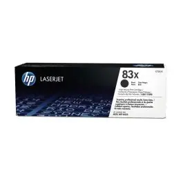 Cumpără online HP Cartuş de toner LaserJet original de capacitate extinsă 83X Negru