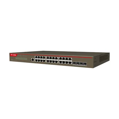 Ofertă Switch 24 porturi Gigabit, 4 porturi SFP+ 10Gbps, Management - IP-COM G5328X