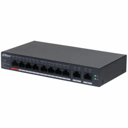 Cumpără acum DAHUA SWITCH 10P MNG 8POE GB