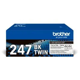 Chilipir Brother TN-247BKTWIN cartuș toner 2 buc. Original Negru