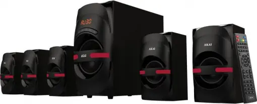 SISTEM BOXE 5.1 AKAI BT 45Wx1,12Wx5 Reducere extra