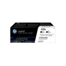Retur ușor HP Pachet cu 2 cartuşe de toner LaserJet originale de capacitate extinsă 410X Negru