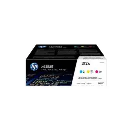 Noutate HP Cartuş de toner LaserJet Tri-Pack 312A Cyan