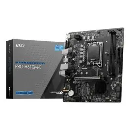 MSI PRO H610M-E plăci de bază Intel H610 LGA 1700 micro-ATX Plată securizată