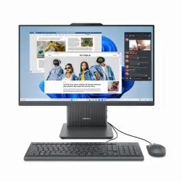 Lenovo IdeaCentre AIO 24ARR9 AMD Ryzen™ 5 7535HS 60,5 cm (23.8") 1920 x 1080 Pixel PC all-in-one (multifuncțional) 16 Giga Bites DDR5-SDRAM 512 Giga Bites SSD Wi-Fi 6 (802.11ax) Gri Bestseller