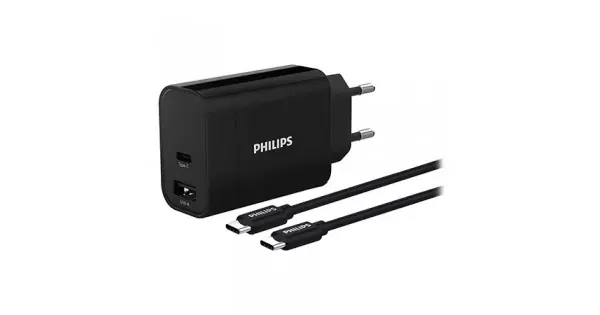 Incarcator Retea Usb A Si Tip C Rapid Philips Chilipir