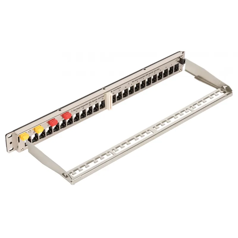 NIKOMAX NMC-RP24-LS2-1U-MT LED patch panel Preț redus