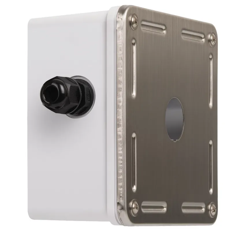 NIKOMAX Industrial wall outlet 1 port metallic Cumpărături sigure