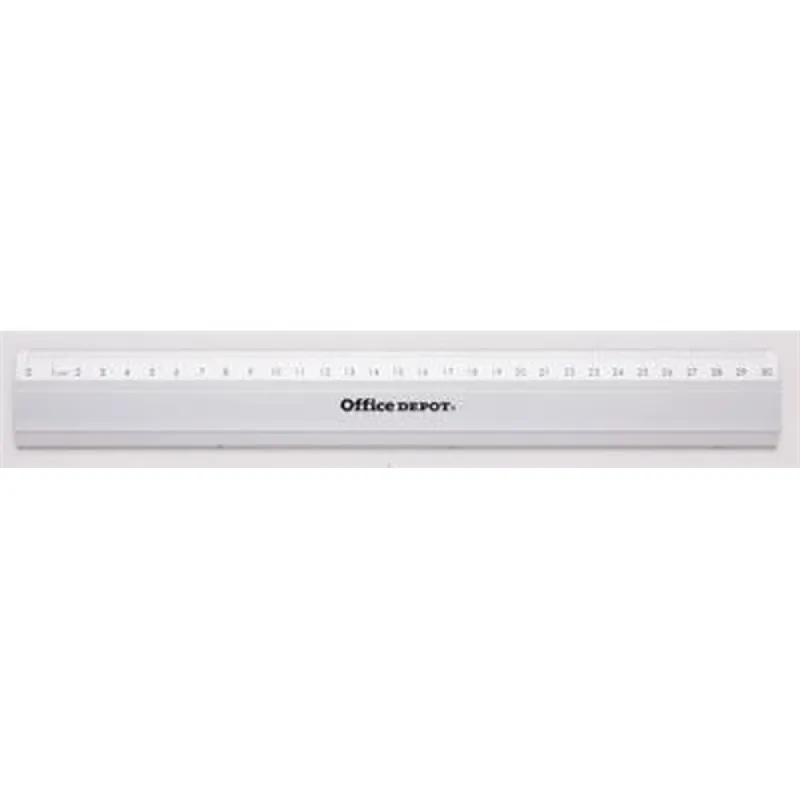 OFFICE DEPOT 30cm-es aluminiu rigla Preț promoțional