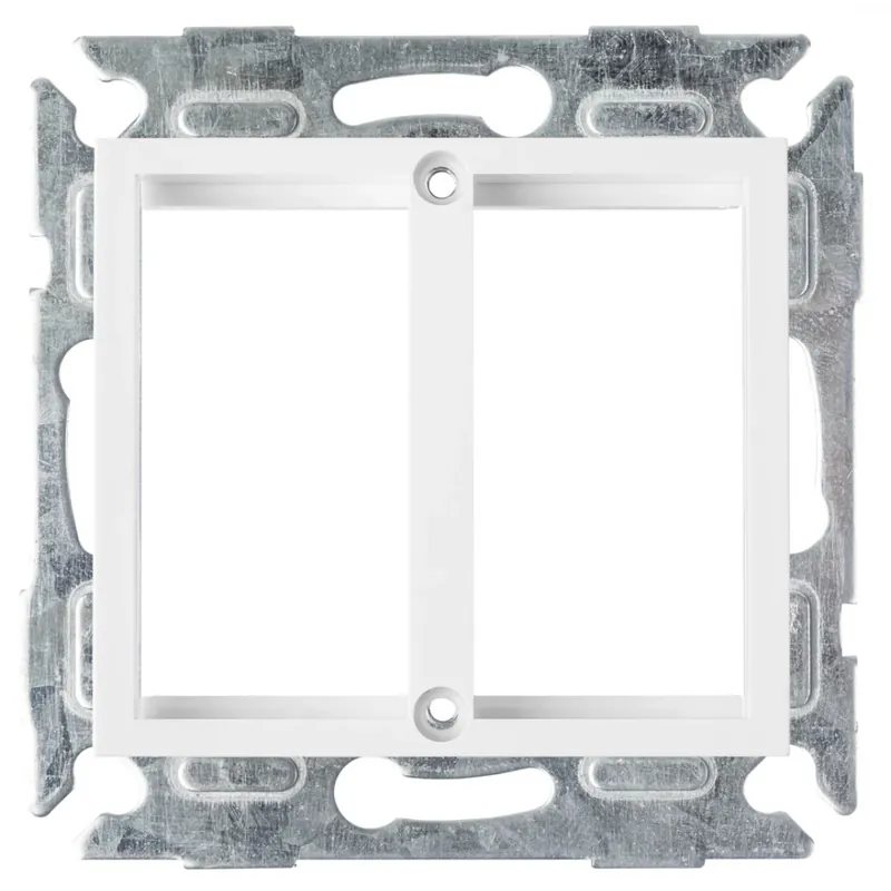 Noutate NIKOMAX NMC-PV2MH-WT Inner frame of Valena faceplate