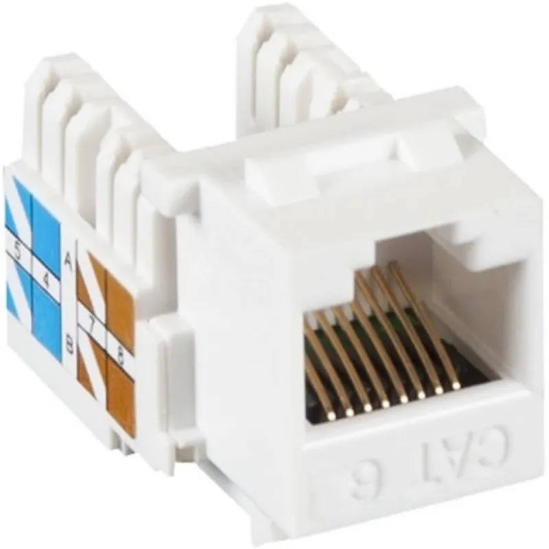Super ofertă NIKOMAX EC-UKJ-UE2-WT-10 Keystone jack