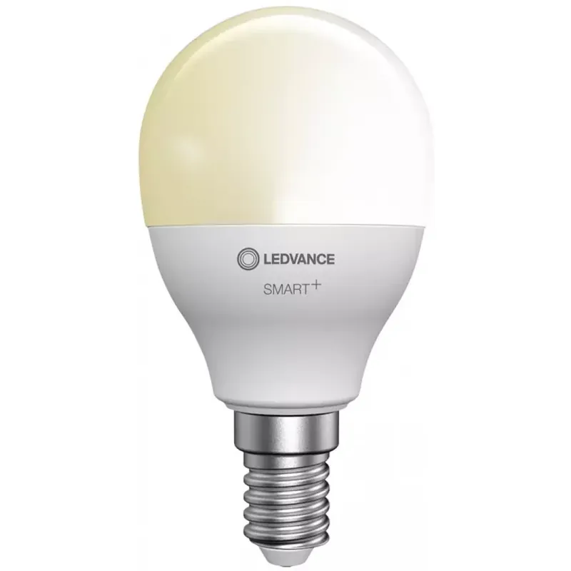 Comandă acum LEDVANCE Smart+ Bluetooth 5W 470lm 2700k E14 DIM mic sferă